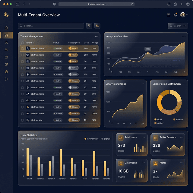 Multi-Tenant SaaS Platform